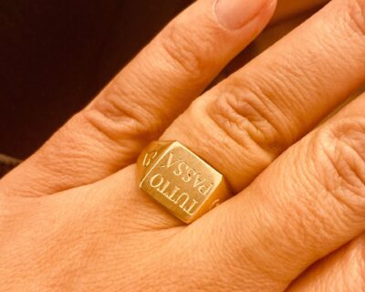 Siegelring TUTTO PASSA